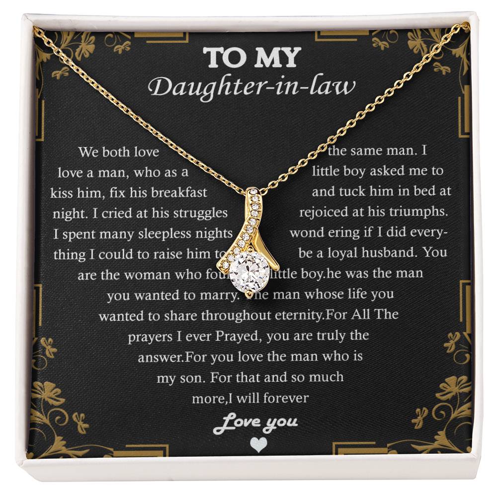 (Almost Sold Out) To My Daughter In Law - Alluring Necklace