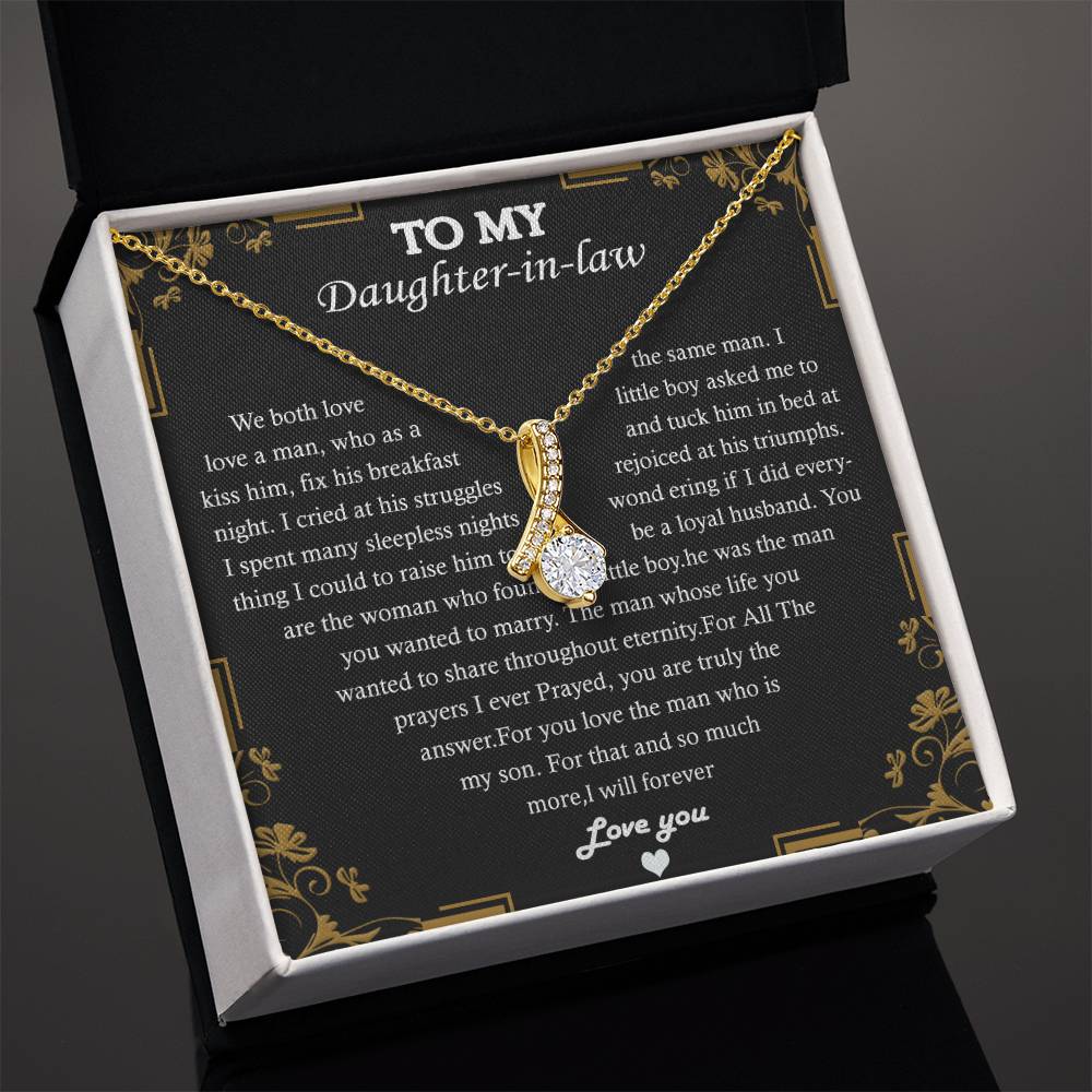 (Almost Sold Out) To My Daughter In Law - Alluring Necklace