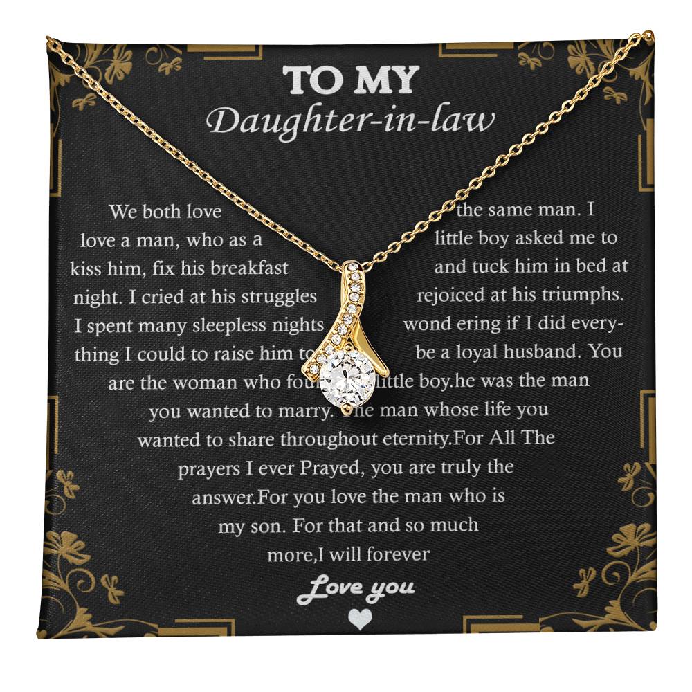 (Almost Sold Out) To My Daughter In Law - Alluring Necklace