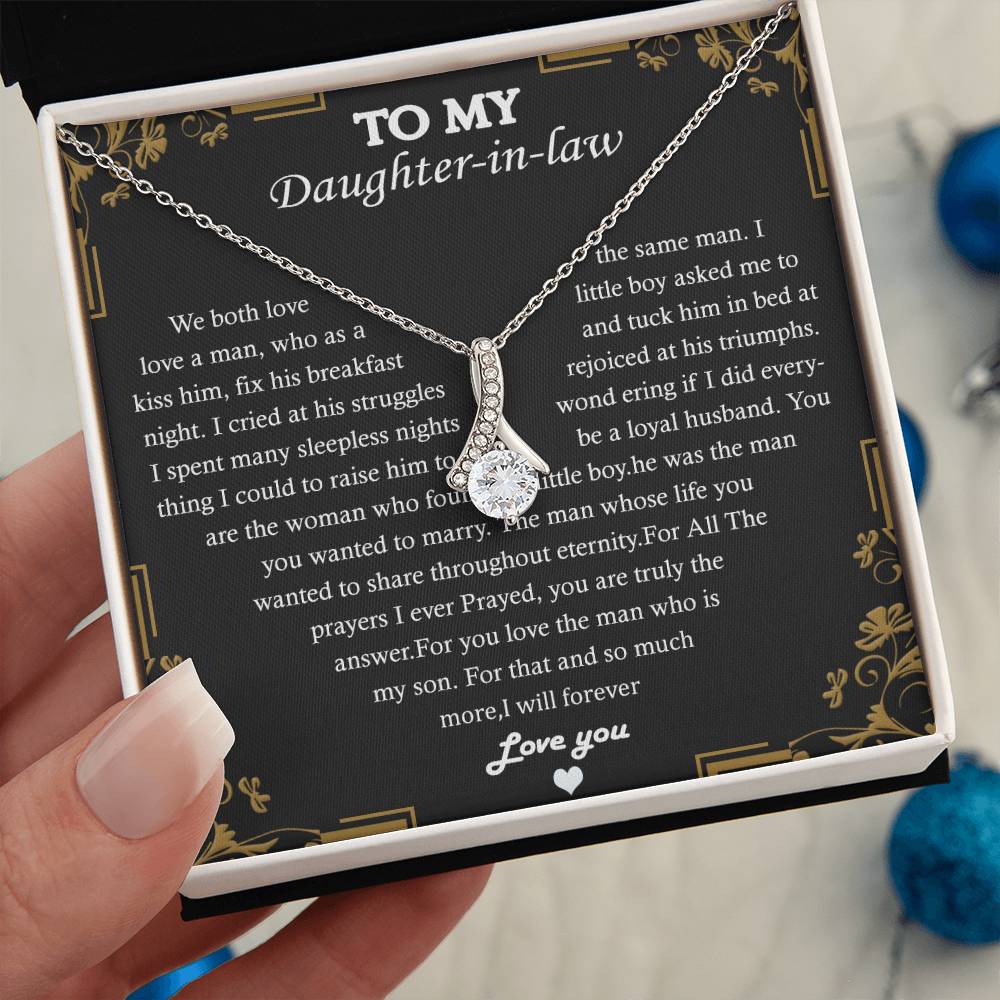 (Almost Sold Out) To My Daughter In Law - Alluring Necklace