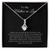 Mother In Law Lucky To Have You In My Life Alluring Beauty Necklace